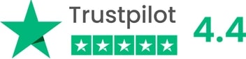Trustpilot rating 4.4 out of 5