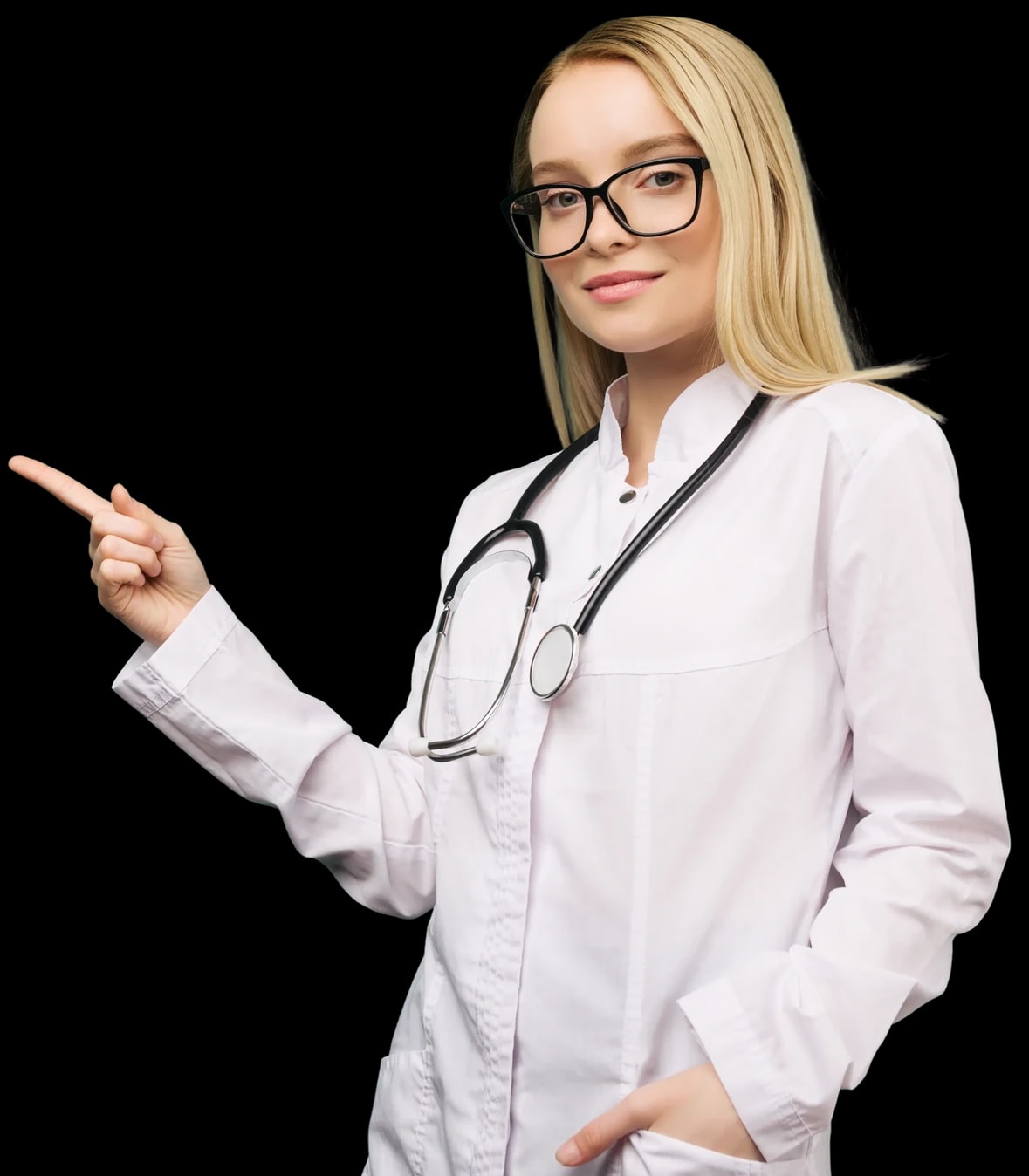 A behavioral health billing specialist pointing to the audit findings