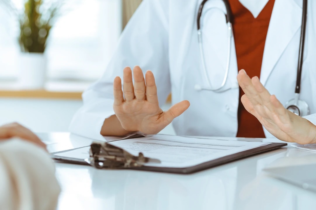 Clinician declining to overstate a compliance claim
